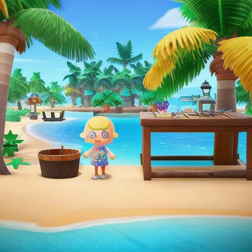 How does Ellen decorate her Animal Crossing: New Horizons island?</em>