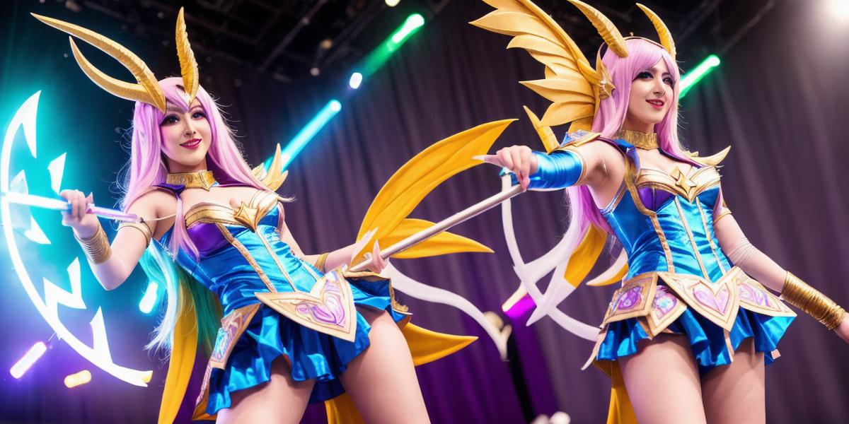 G2 ocelote performs in full Star Guardian Soraka cosplay