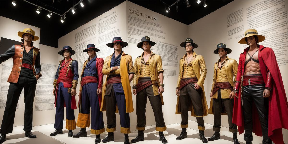 One Piece live action costumes on exhibit for the first time