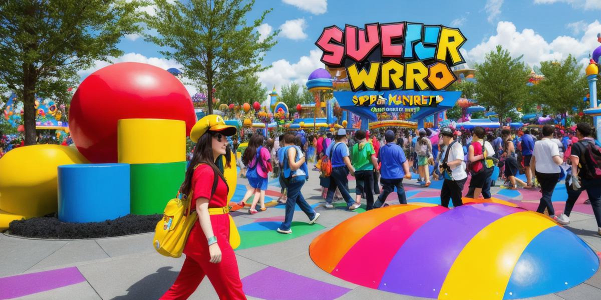 Here's our latest look at the Super Nintendo World theme park