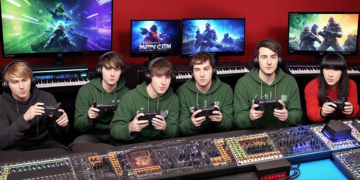 Nine musicians who are also gamers