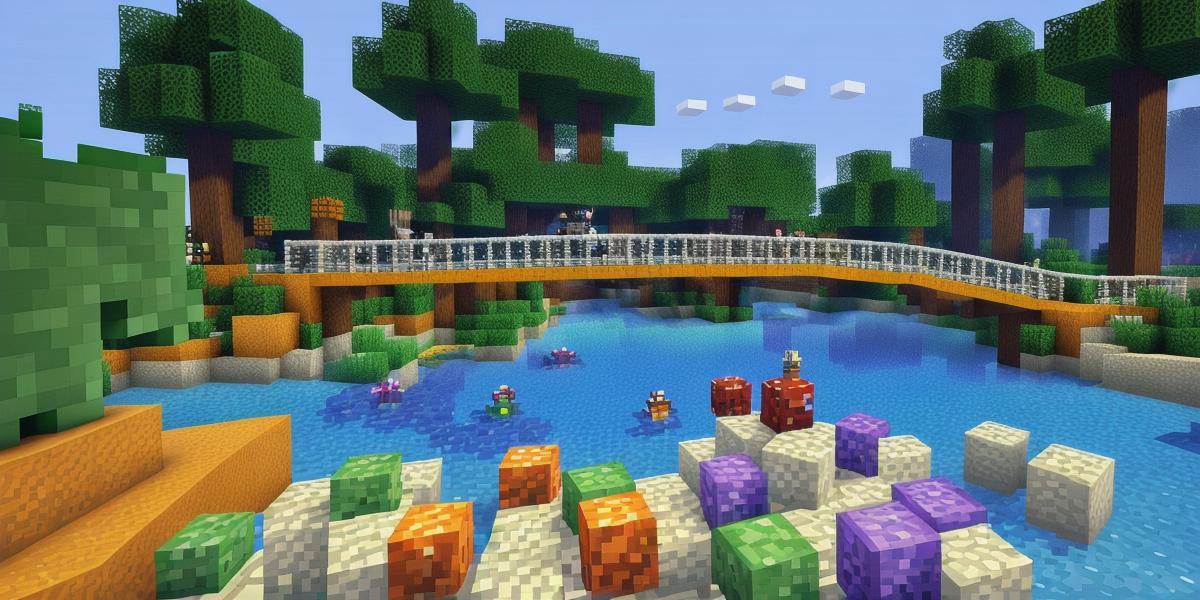 You can now experience the thrill of the Squid Game glass bridge in Minecraft