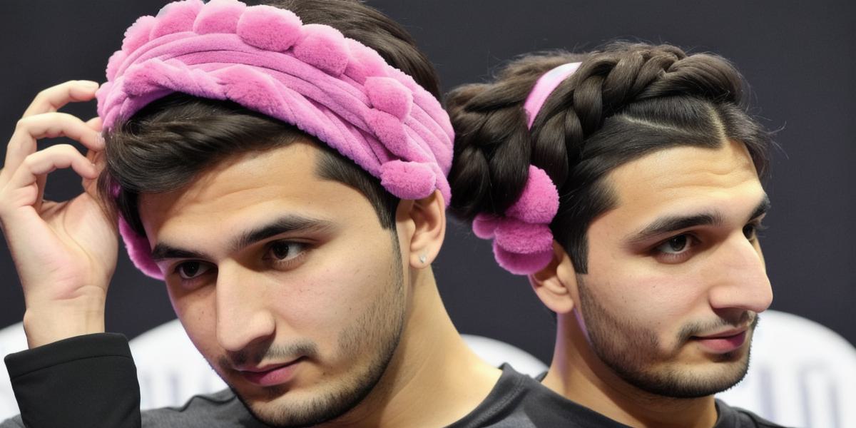 We found out the real story behind Arteezy's pink pom poms headband