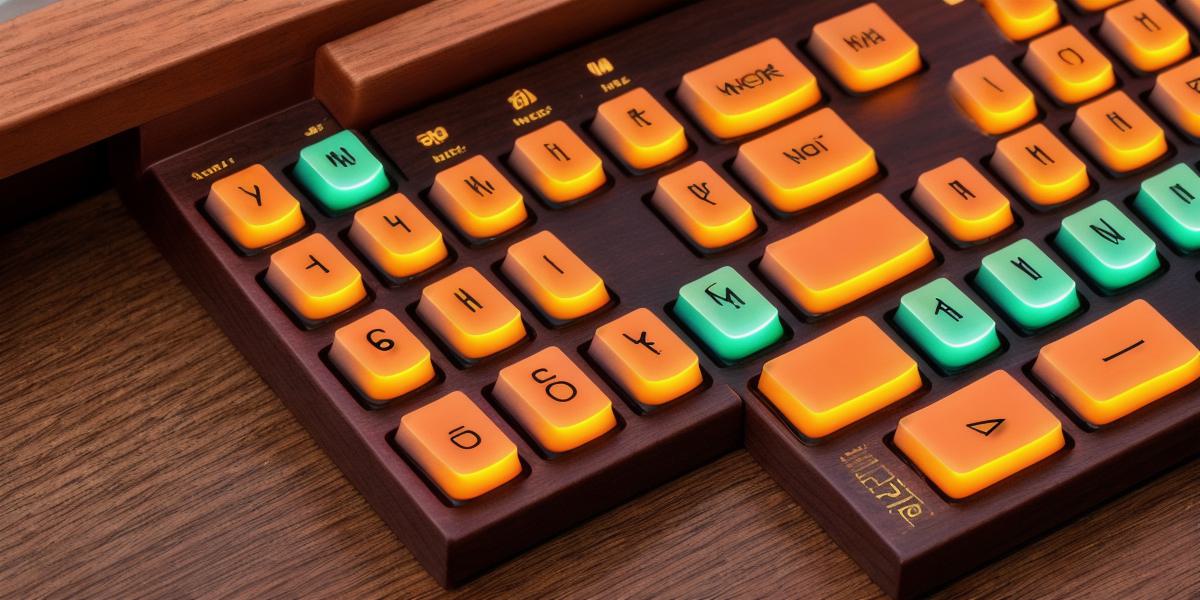 Gorgeous Yae Miko keyboard adds a pop of color to your setup