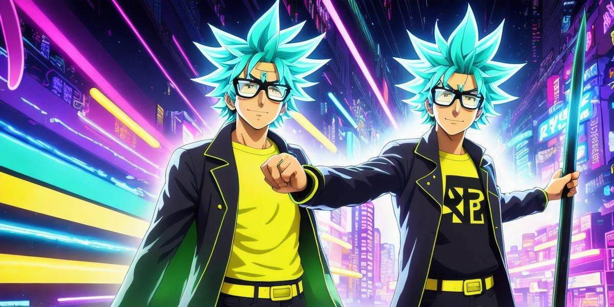 Rick and Morty as anime characters? It's real and it's coming soon