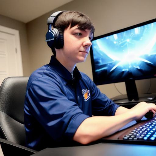 Watch Asa Butterfield from Sex Education take on coach Blitz in Dota 2