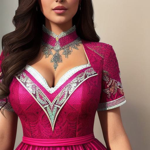 How Did Alodia Create the Leona-Inspired Dress?