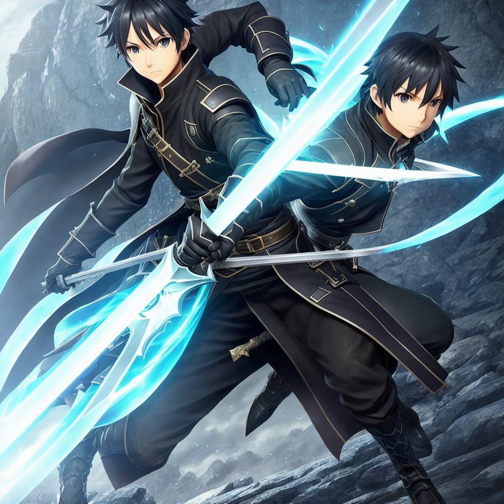 Kirito and Asuna's First Appearance in AoV